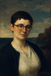 Hier ist ein Portraitbild der Autorin, welches auf die About Me Seite verlinkt
